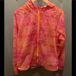 Athleta run Spritz windbreaker jacket XL